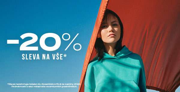Získejte 20% slevu
