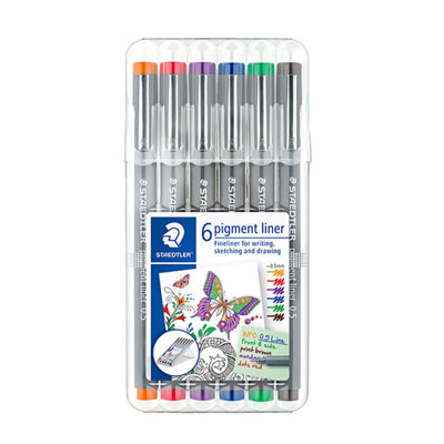 Rotuladores Staedtler Calibrados 0,5 6C.