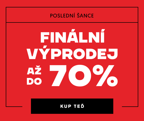 Finální výprodej až do 70%