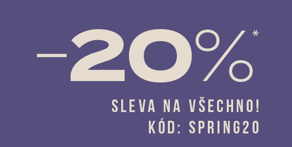 -20 % pouze pro naše odběratele