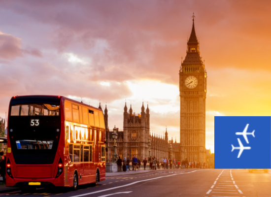 Bilety lotnicze do Londyn