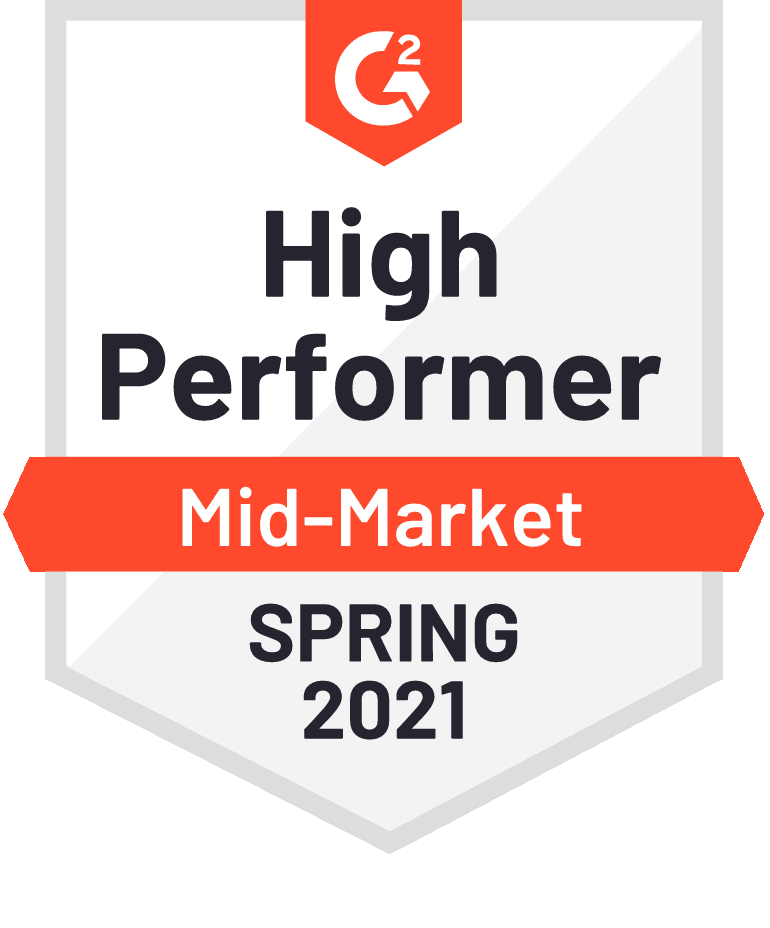 G2 High Performer Mid Market