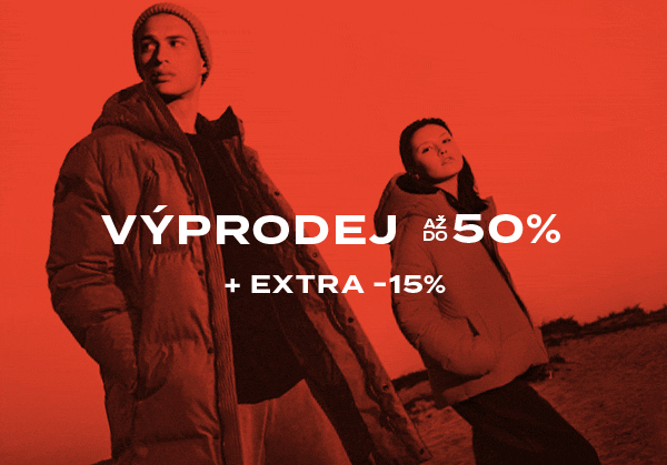 Extra 15% zľava na produkty z výpredaja! Kód: 15EXTRA