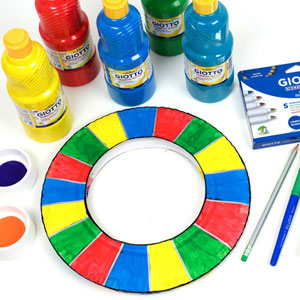 ¡Hacemos un frisbee con materiales reciclados!