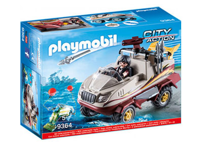 Playmobil City Action Cotxe amfibi