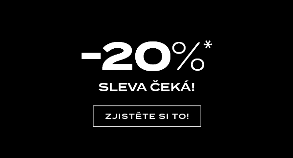 -20% sleva z aktuálních cen
