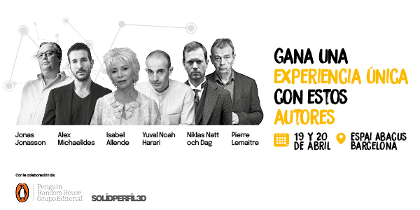 Gana una experiencia única para Sant Jordi con autores internacionales