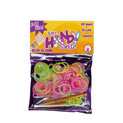 Polseres Handy Fosforescents 100 unitats